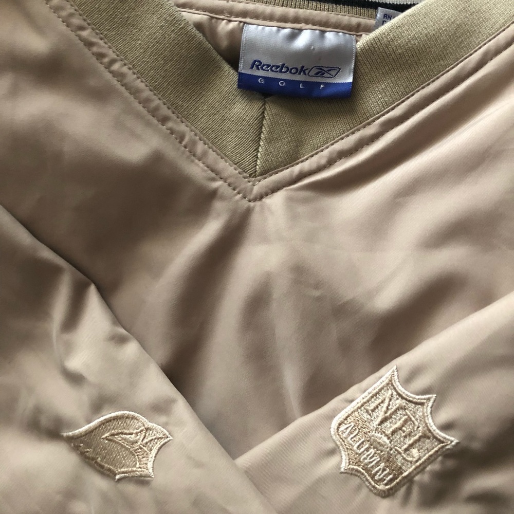 NFL Reebok cardinals (Golf style) windbreaker.